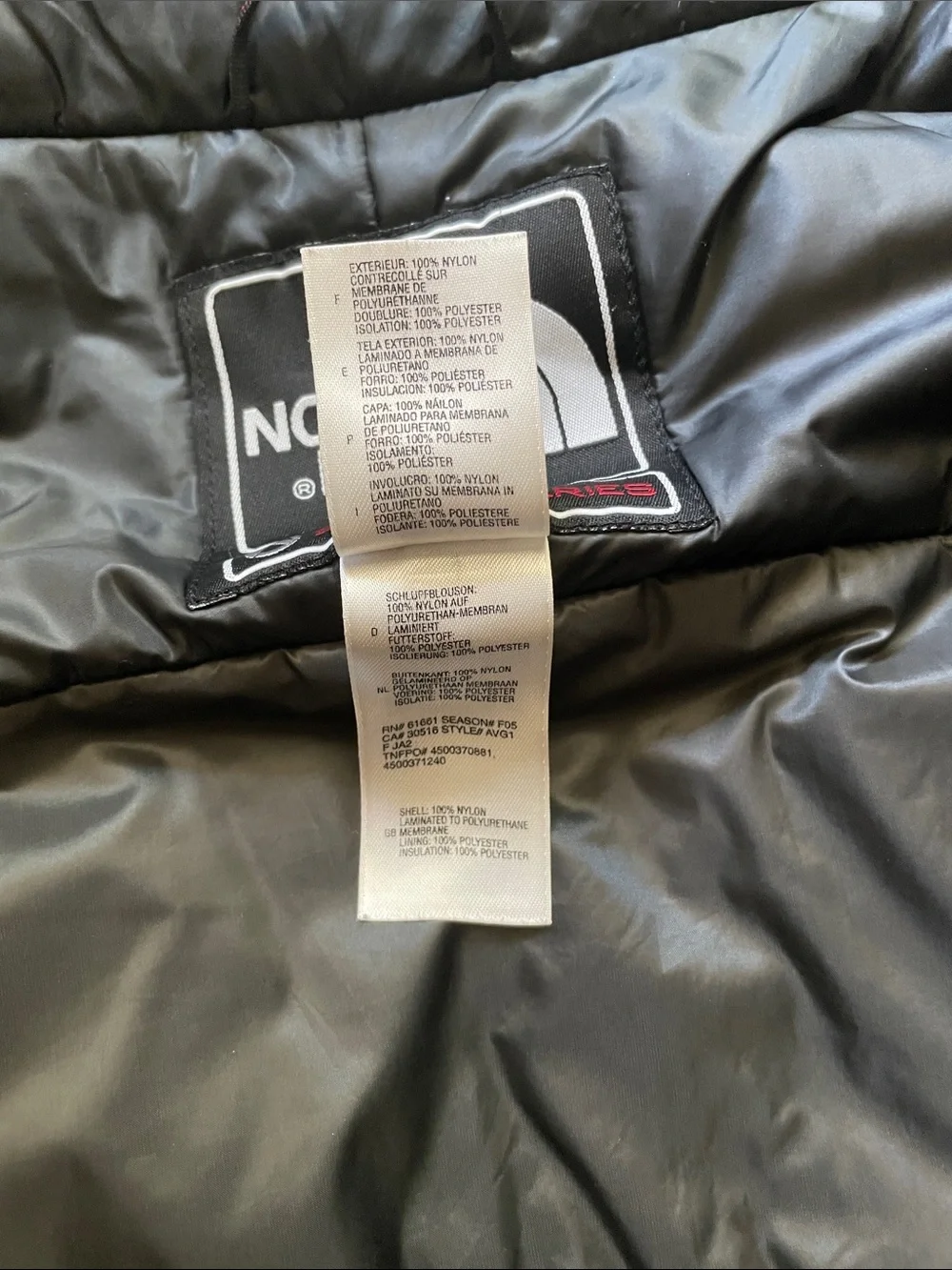 The North Face Men's Summit Series Red and Gray Ski Jacket